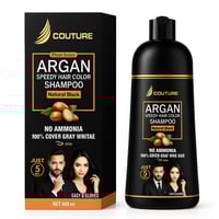 كوتير - شامبو صبغة للشعر اسود 400 مل