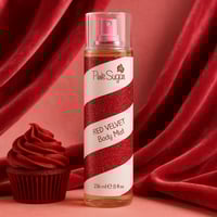 بينك شوقر - بخاخ معطر للجسم ريد فيلفيت 236 مل