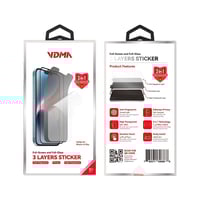 حماية شاشة ايفون 13 - 3 طبقات حماية من فادما VDMA