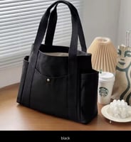 حقائب قماشية بسعة كبيرة للعمل ، حقيبة حمل للتنقل ،...