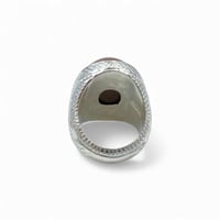 خاتم البرتاش بالعقيق السليماني وبصياغة حجازية 0010...