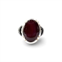 خاتم العقيق الكبدي