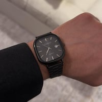 ساعة كاسيو LTP اسود مينا اسود