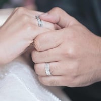 دبله رجاليه فضه عيار 925 جرام - شكل كارتير