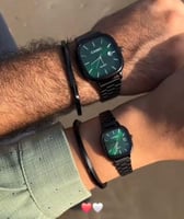 كاسيو LTP كبلز اسود مينا اخضر