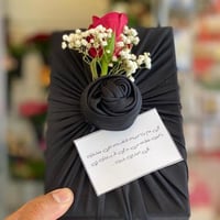 تغليف هدية قماش