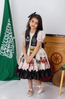 فستان يوم التأسيس أنيق