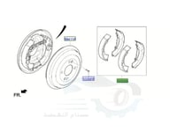 583053XA00K قماش خلفي هيونداي اكسنت بديل