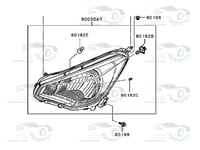 8301C548 شمعة نور ميتسوبيشي اتراج يمين 2018-2020 ت...