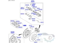 58302C1A00 فحمات فرامل خلفي سوناتا 2016 + ابتيما ا...