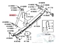 MR448499 مساعد خلفي ميتسوبيشي ناتيفا ياباني