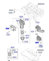264102S000 مبرد زيت سوناتا 2020 مكينة 2500 أصلي