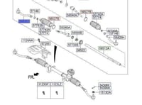 56825G8090 ذراع دركسون خارجي كادنزا+ازيرا 2017 اصل...