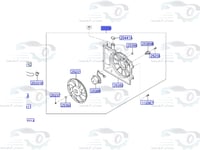 253803X000K مروحة رديتر النترا كاملة كوري