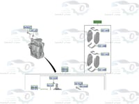 58101N1A10 فحمات فرامل امامي ازيرا 2024 اصلي