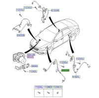 59810C1000M حساس ABS امامي يسار سوناتا موبس