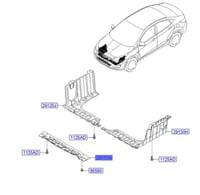291101R000 بطانة تحت صدام اكسنت 2013 اصلي