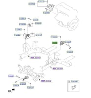 21830F2600 كرسي جيربكس النترا 2019 اصلي