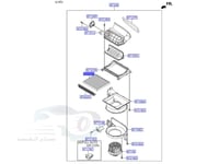 C1C79AC001 فلتر مكيف سوناتا 2016 (97133C1000) اصلي