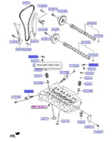 243552E100 حساس زيت النترا 2012-2019 امامي VVT اصل...
