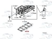 MN163381 وجه راس مكينة ميتسوبيشي اصلي