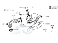 1500A672 فلتر هواء ميتسوبيشي اكلبس كروز اصلي