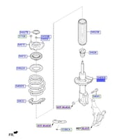 546604H155 مساعد امامي H.1 2012 يميــن اصلي