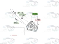 571002G000 علبة دركسون فوق اوبتيما + كارنز بديل