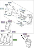 5810134A21 قماش امامي سوناتا+ابتيما+النترا اصلي