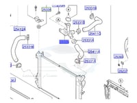 25329F9000 قسام كوع رديتر كيا ريو اصلي