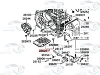 MD758684 فلتر جيربكس ميتسوبيشي جرانديز اصلي