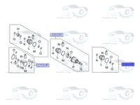 495953X1A0 جلدة عكس داخلي النترا + سيراتو أصلي