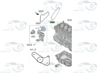 252122S050 سير طرمبة ماء سوناتا اصلي