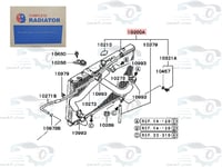 MN153206 رديتر ماء ميتسوبيشي ناتيفا اردني