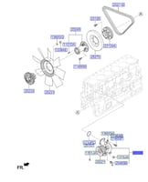 2510083012 طرمبة ماء شاحنة اصلي