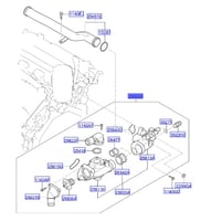256003CAF0 قاعدة كوع ماء ازيرا 2019 اصلي
