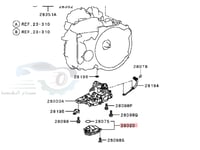 2824A007 فلتر جيربكس ميتسوبيشي لنسر اصلي