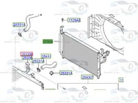 976064H200K رديتر مكيف H1 بنزين 2008-2016 بديل