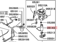 1951319500 قلب طرمبة بنزين دينسو ياباني