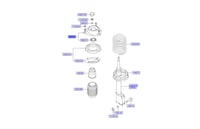 546102B500 كرسي مساعد سنتافي+سيرنتو 2010 اصلي