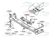 MR448194 كرسي قيربكس ميتسوبيشي باجيرو اصلي