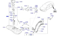 31120H6000 طرمبة بنزي كامله اكسنت 2020 اصلي
