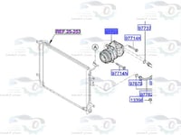 977012J100 كمبروسر مكيف موهافي بديل