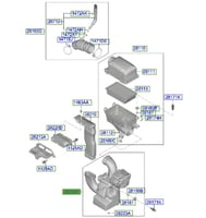28220H6500 قربه هواء اكسنت تحت 2021 اصلي