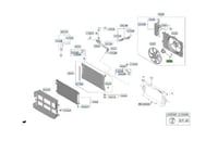 25386C1300K دينمو مروحه ماء سوناتا 2015 بديل