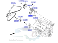 251003C121 طرمبة ماء ازيرا + جنسس اصلي