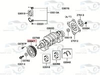 MN137104 بكرة عمود الكرنك ميتسوبيشي جرانديز