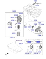 263502M100 فلتر زيت توسان 2023 اصلي
