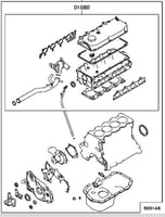 MD975830 طقم وجيه مكينة كامل ميتسوبيشي جالنت 98-20...