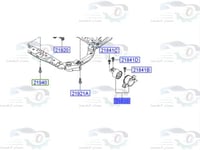 218301G000 كرسي جيربكس اكسنت 2006 وفوق اصلي